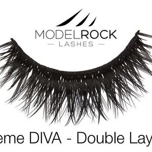 Lashes Double Layer Black Lashes Qty:10